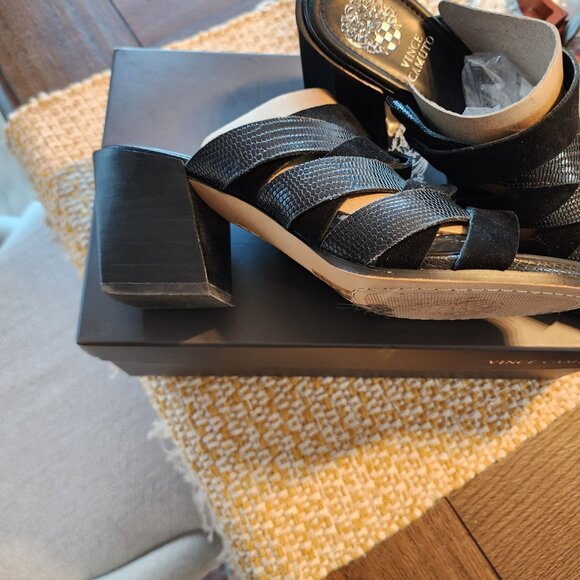 Vince Camuto Black Mule - Picture 7 of 13